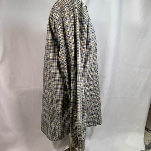 Vtg Abercrombie & Fitch Size Large Shirt Flannel Button Down Plaid - Picture 3 of 8